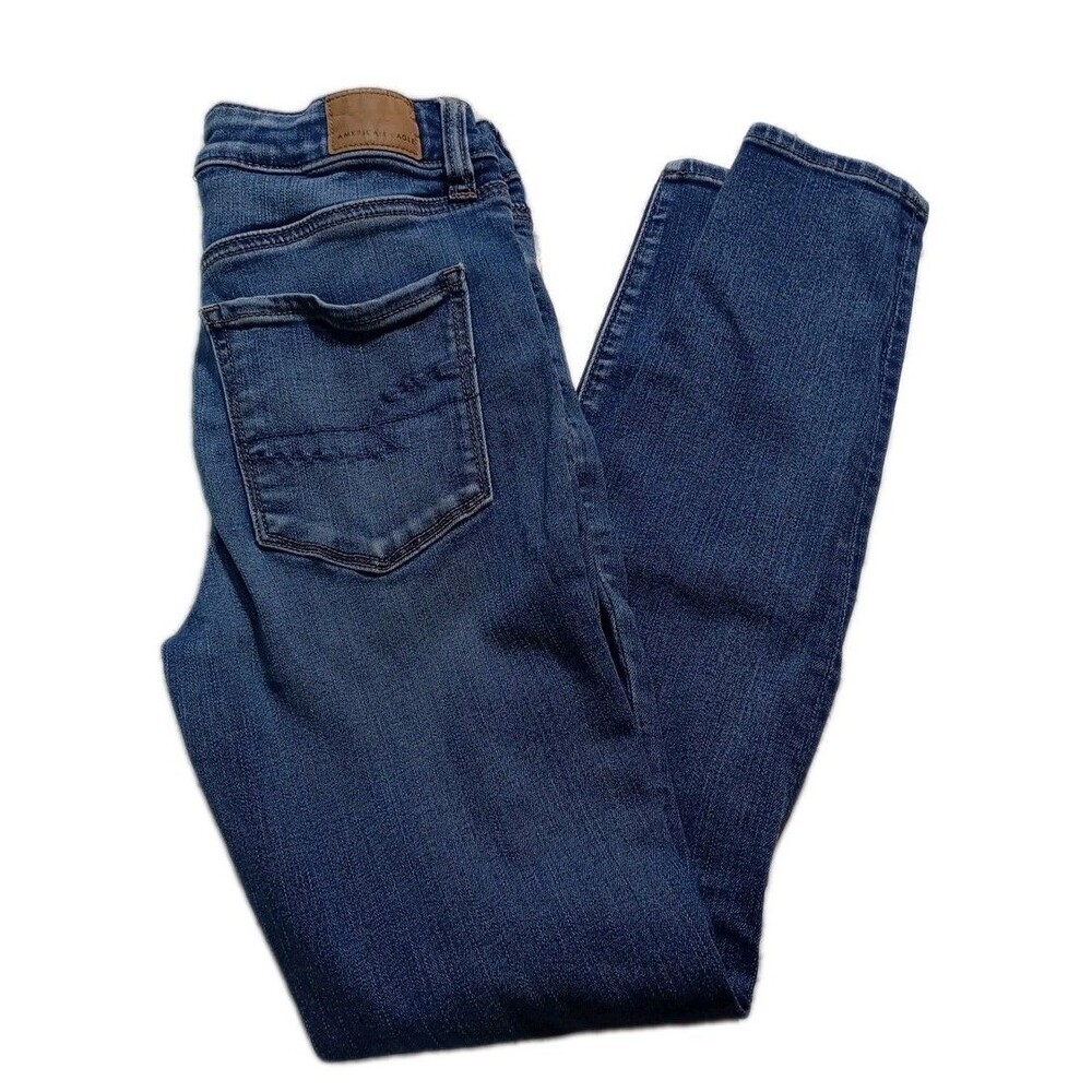 American Eagle Women’s Denim Jeans Next Level Stretch  High Rise Size 6